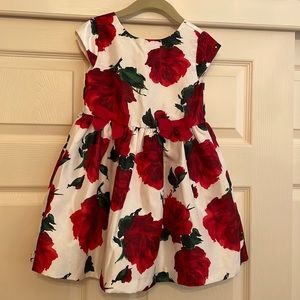 Used only once! Beautiful Gymboree Christmas Xmas dress! Size 4T
